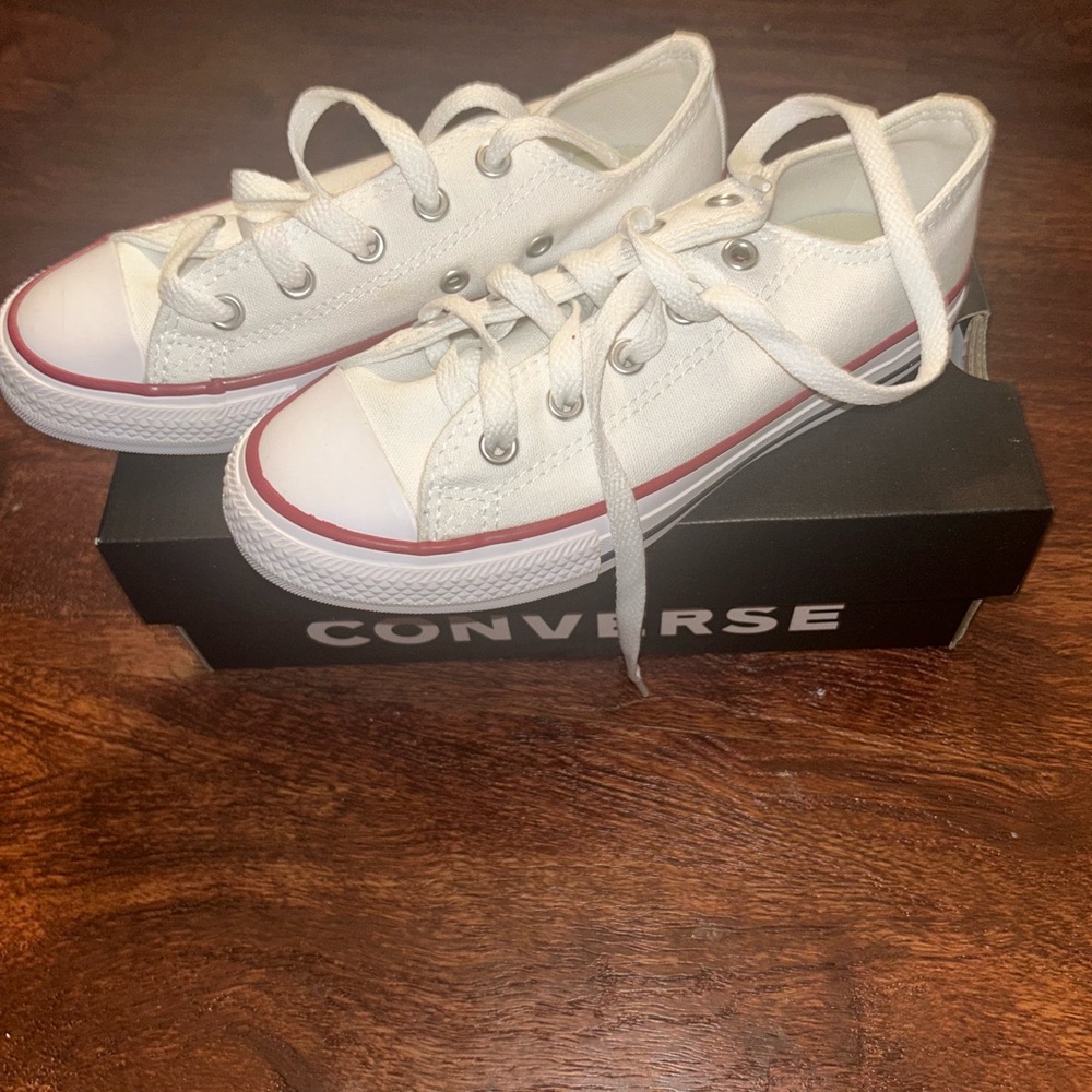 White Converse Allstar